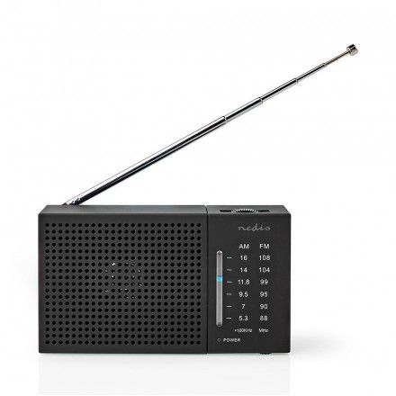 R�dio Port�til NEDIS RDFM1200BK