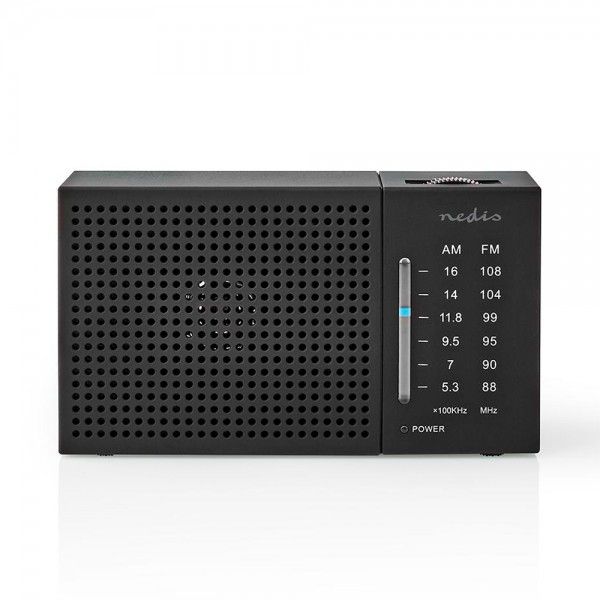 R�dio Port�til NEDIS RDFM1200BK
