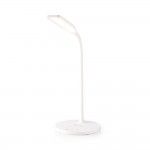 L�mpada de Mesa LED NEDIS LTLGQ3M2WT