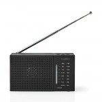 R�dio Port�til NEDIS RDFM1200BK