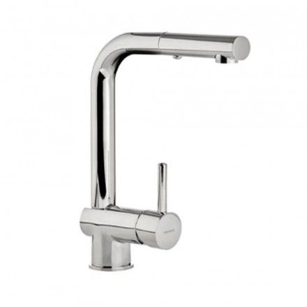 Torneira de Cozinha FRASA MUZA Cromada de Bica extens�vel c/ Chuveiro