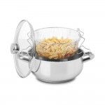 Ca�arola-fritadeira com asas e cesto SILAMPOS EUROPA