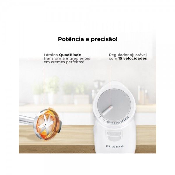 Varinha M�gica FLAMA Blendeasy Quadblade 2032Fl