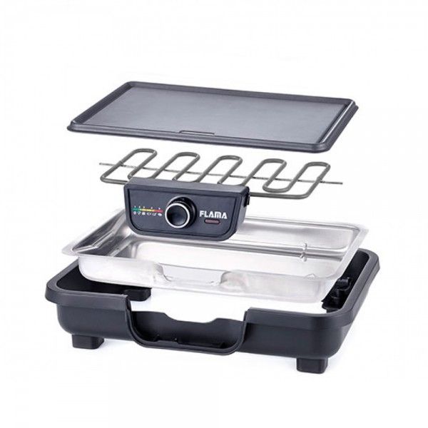 Grelhador El�trico de Contacto FLAMA 4861FL