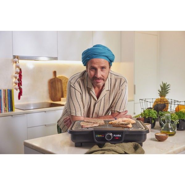 Grelhador El�trico de Contacto FLAMA 4861FL