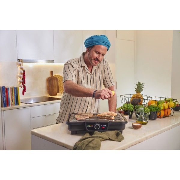 Grelhador El�trico de Contacto FLAMA 4861FL