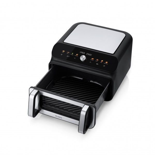 Grelhador S/Fumos & Air Fryer FLAMA SMARTPRO DIGITAL 10L 678FL