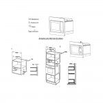 Micro-ondas de Encastre JUNEX JMO 820 IX