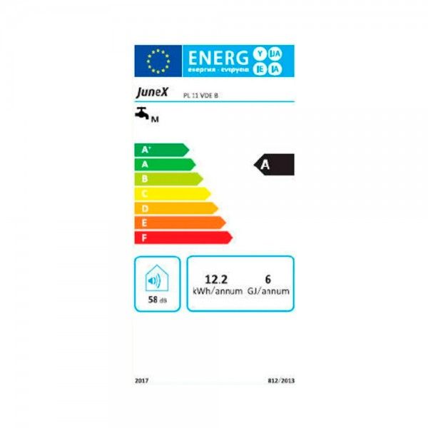 Esquentador JUNEX PL 11 VDE B/P