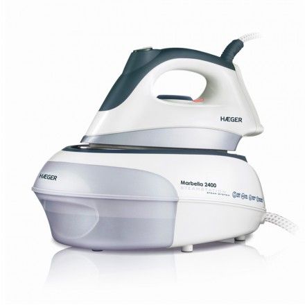 Ferro com Caldeira HAEGER MARBELLA SS-24S.005A
