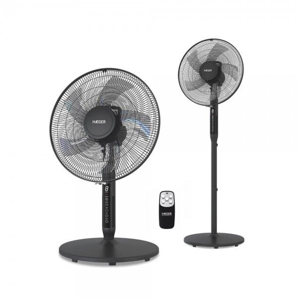 Ventoinha de P� Premium Black HAEGER SF16R013A