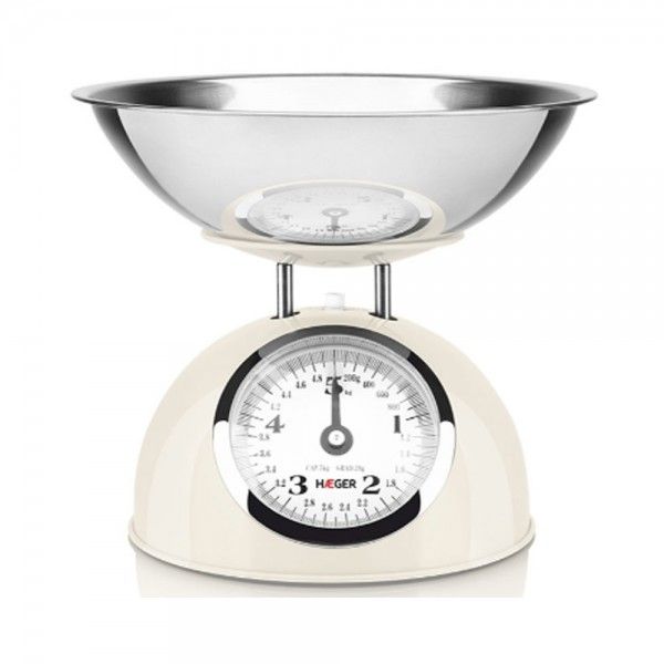 Balan�a de Cozinha Mec�nica HAEGER Pastel Cream