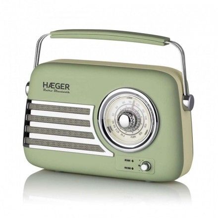 R�dio FM Vintage HAEGER Retro RBGRE001A