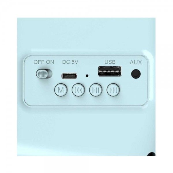 Rádio FM Vintage HAEGER Heritage RBBLU002A Rádio FM Vintage HAEGER Heritage RBBLU002A