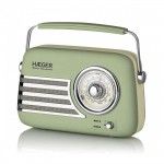 Rádio FM Vintage HAEGER Retro RBGRE001A