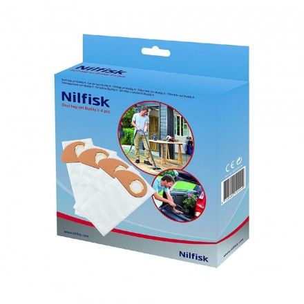 SACOS ASPIRADOR P/ ASP. BUDDY NILFISK 81943048