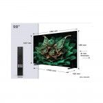 TV TCL 98" 98C7K (QLED - MiniLED - 4K Ultra HD - Smart TV - 249 cm)