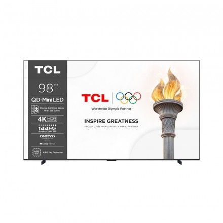 TV TCL 98 98C6K (MiniLED - 4K Ultra HD - Smart TV - 249 cm)