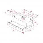 Exaustor Telesc�pico TEKA TL6310