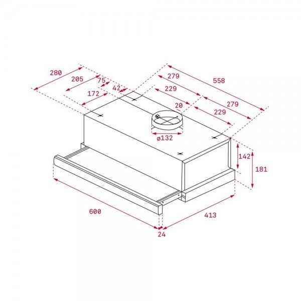 Exaustor Telesc�pico TEKA TL6310