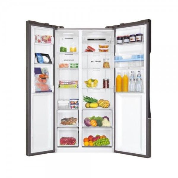 Frigorífico Americano HAIER HSR3918EWPG Frigorífico Americano HAIER HSR3918EWPG