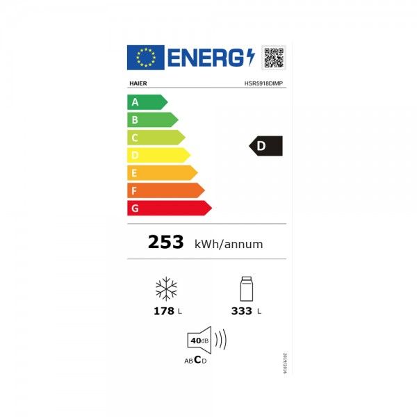 Frigor�fico Americano HAIER HSR5918DIMP