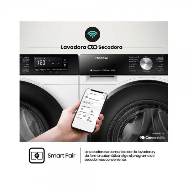 M�quina de Lavar Roupa HISENSE WF3S1043BW3