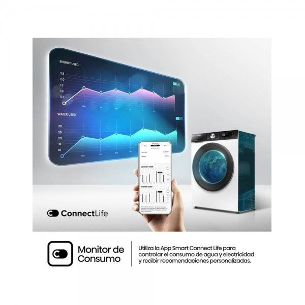 M�quina de Lavar Roupa HISENSE WF3S1043BW3