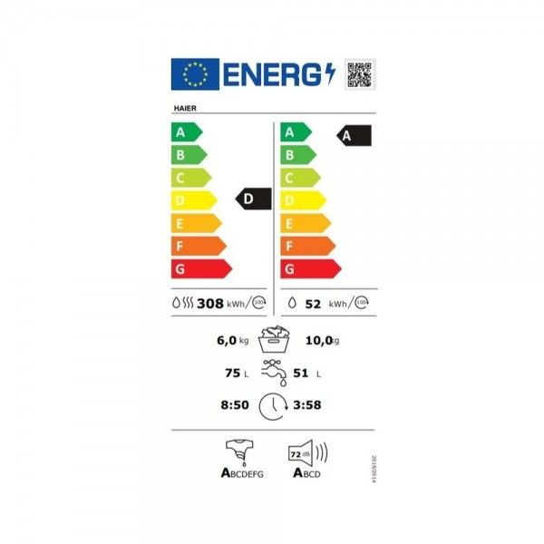 M�quina de Lavar e Secar Roupa HAIER HWD100-BD14397US