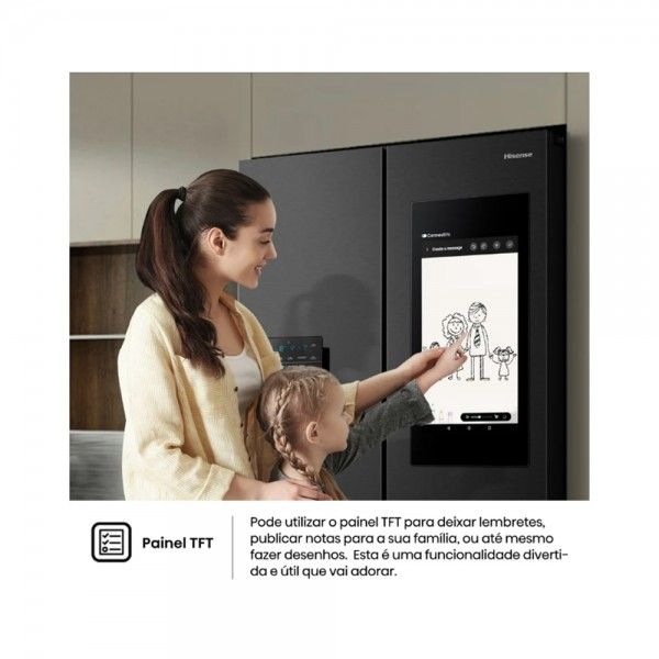 Frigor�fico Americano HISENSE RQ760N4IFE