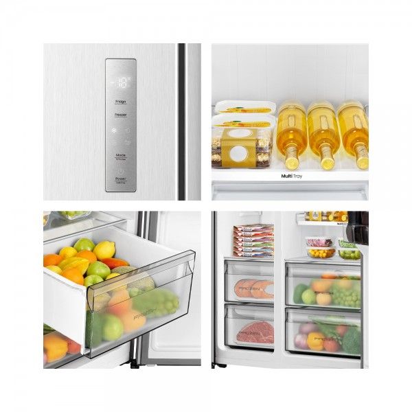 Frigor�fico Americano HISENSE RS3P538NAIE