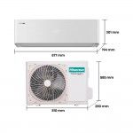 Ar Condicionado HISENSE Energy Pro X QH35XV0A (Unidade Interior e Unidade Exterior)