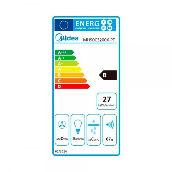 Exaustor MIDEA MH90C3200X