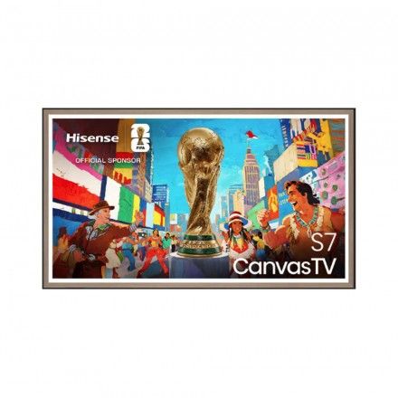 TV HISENSE CANVAS 55 55S7NQ (QLED - 4k Ultra HD - Smart TV - 140 cm)