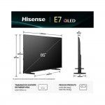 TV HISENSE 85E7Q (QLED - 4k Ultra HD - Smart TV - 216 cm)