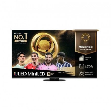 TV 65 HISENSE 65U8Q (Mini LED - 4K Ultra HD - Smart TV - 165 cm)