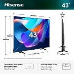 TV HISENSE 43" 43A6S (LED - 4K - Smart TV - 108 cm)