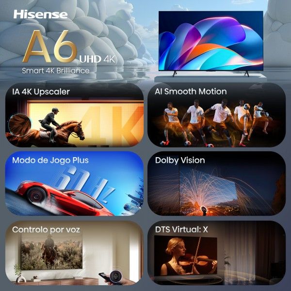 TV HISENSE 50