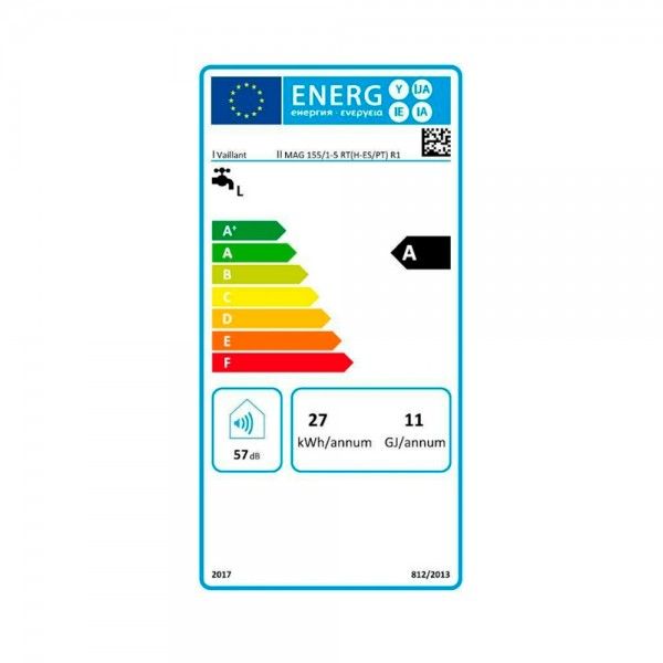 Esquentador VAILLANT turboMAG plus - MAG 155/1-5 RT BUT
