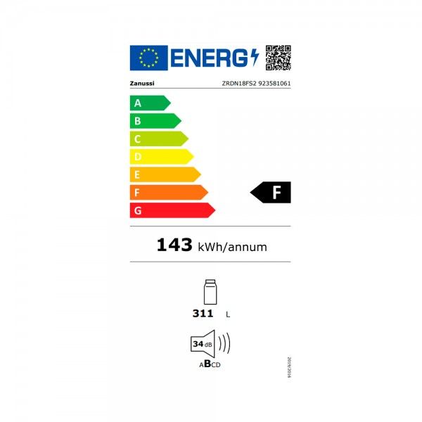 Frigor�fico de Encastre ZANUSSI ZRDN18FS2