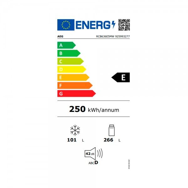 Frigor�fico Combinado AEG RCB636E5MW