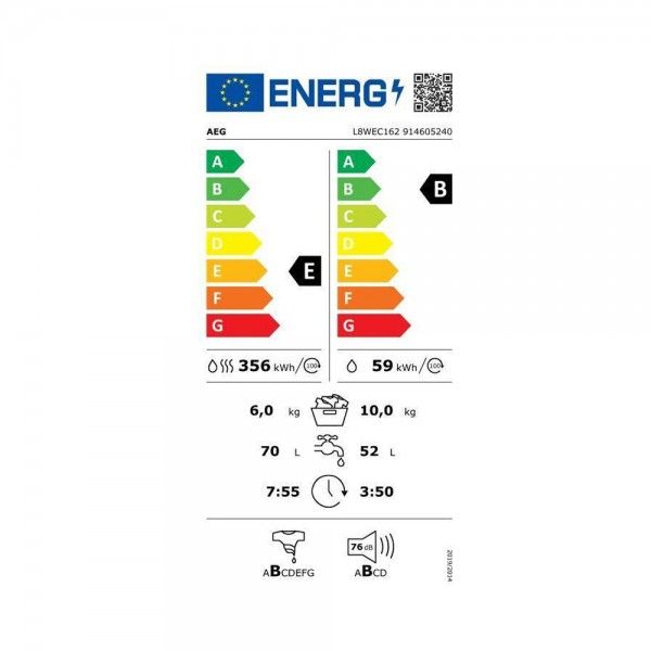 M�quina de Lavar e Secar Roupa AEG L8WEC162