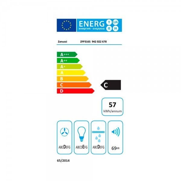 Exaustor Telesc�pico ZANUSSI ZFP316S