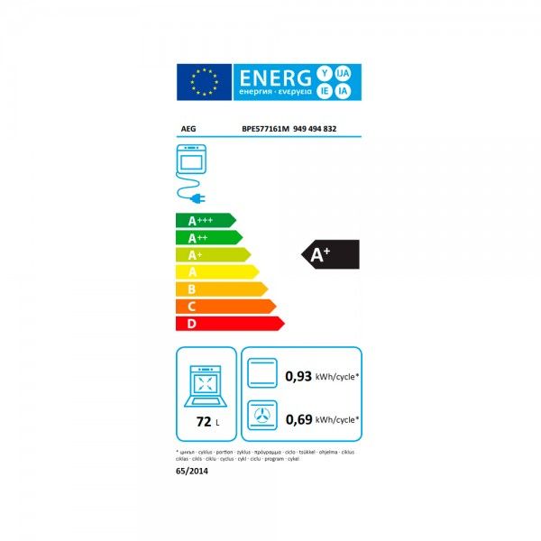 Forno AEG BPE577161M