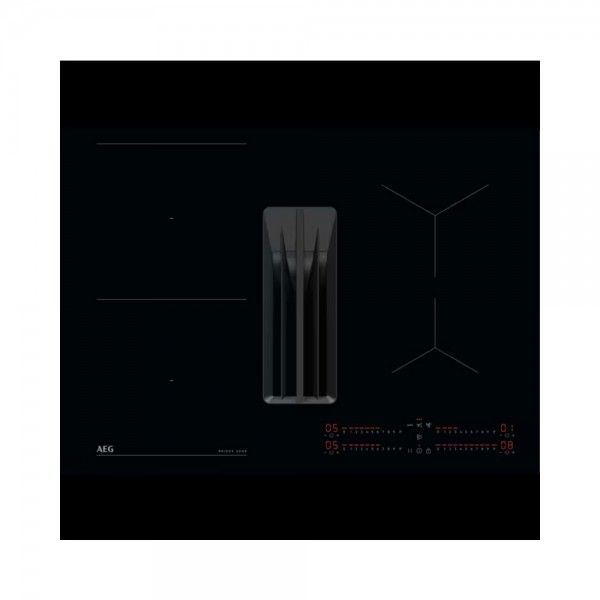 Placa de Indu��o com Exaustor AEG TCH74B01FB