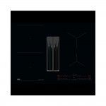 Placa de Indu��o com Exaustor AEG TCH74B01FB