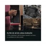 Placa de Indu��o com Exaustor AEG TH84CB03FB