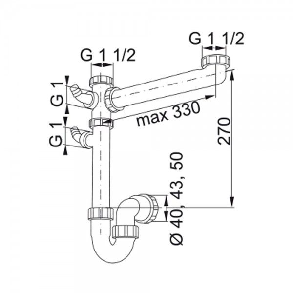 Sif�o de 1 via FRANKE FUTURO 1 2