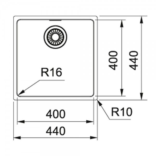 Lava-loi�a FRANKE MRX 110-40