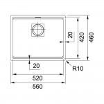 Lava-loi�a FRANKE KNG 110-52